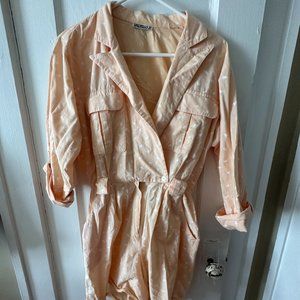 Vintage Blush Pink Romper